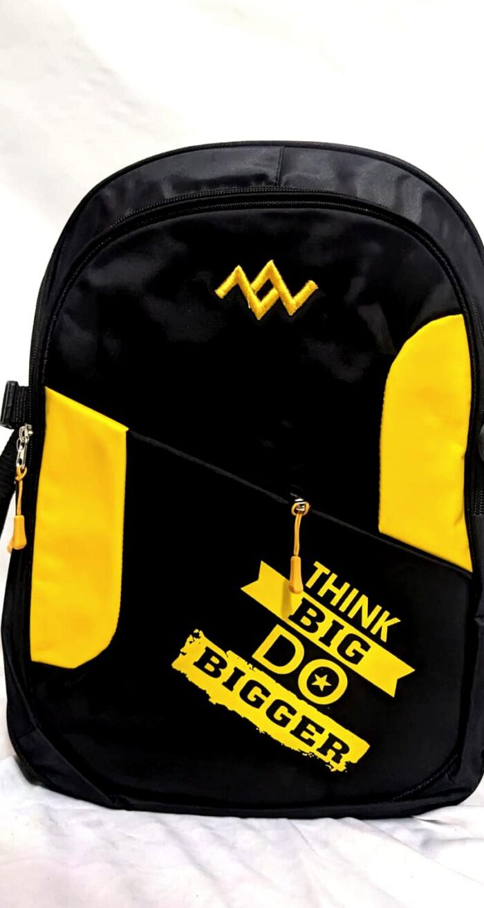 Black & Yellow Backpack