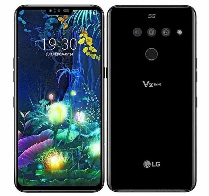 lg v50 v500n v450pm v450vm thinq 5g lte nfc cell phone 6 4 6gb ram 128gb